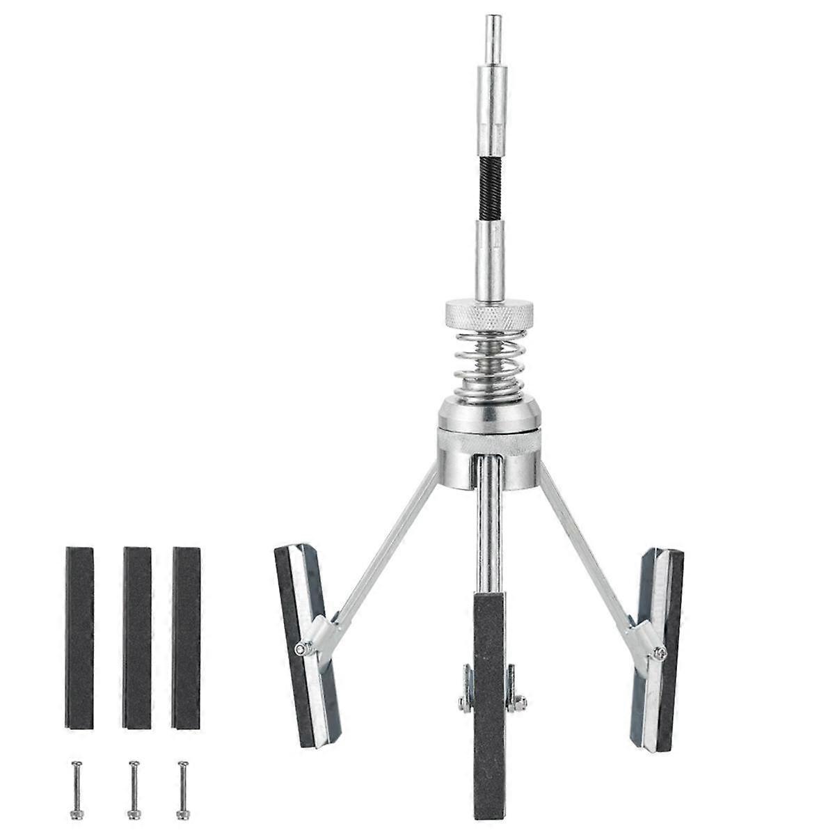 Engine Cylinder Hone Adjustable Deglazer Set for Grinding Holes From 2In-7In in Diameter, with 3 Re