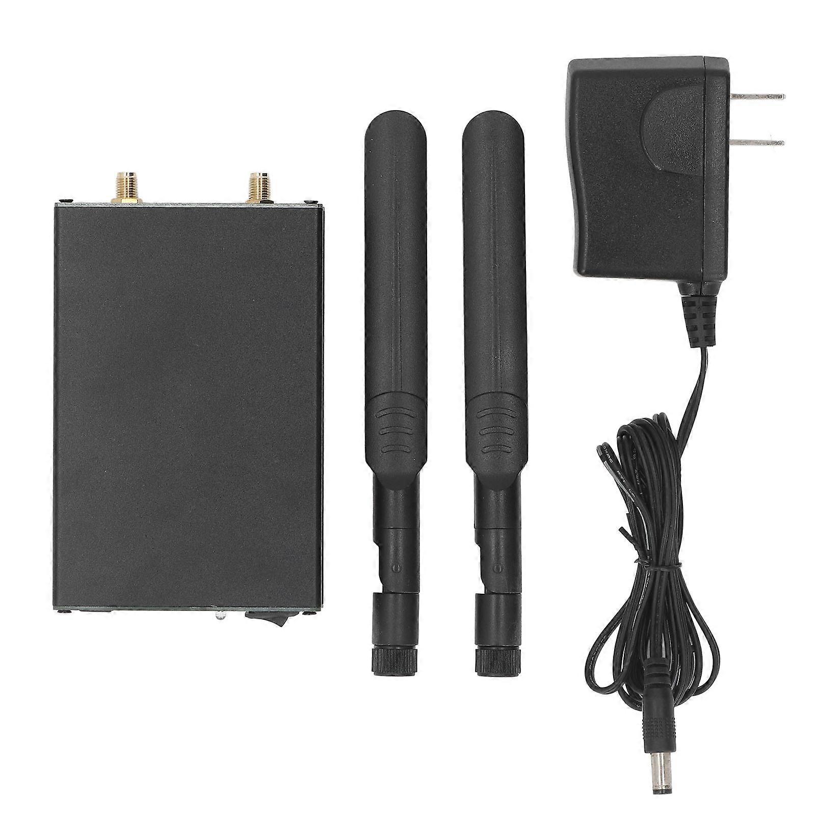 Microwave Power Amplifier Aluminum Alloy Shell High Performance 2 Antennas 2.4G 5.8G WiFi Remote Control