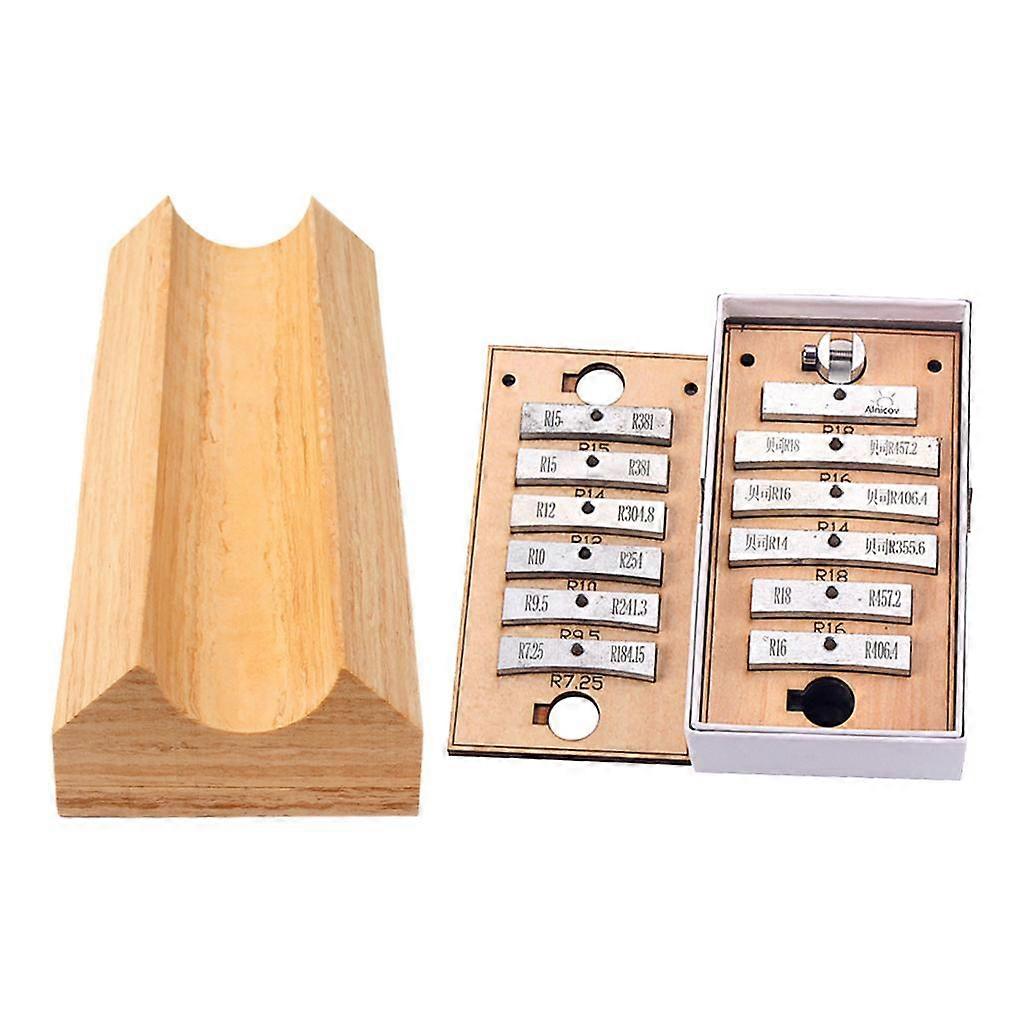 ギター修理ツールセットフレットボードプレスコールW / Uピローアクセサリー14個