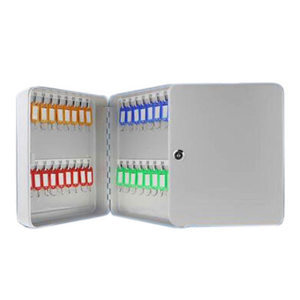 Key box Wall-mounted 20-48 bit home key cabinet creative storage box With key tags