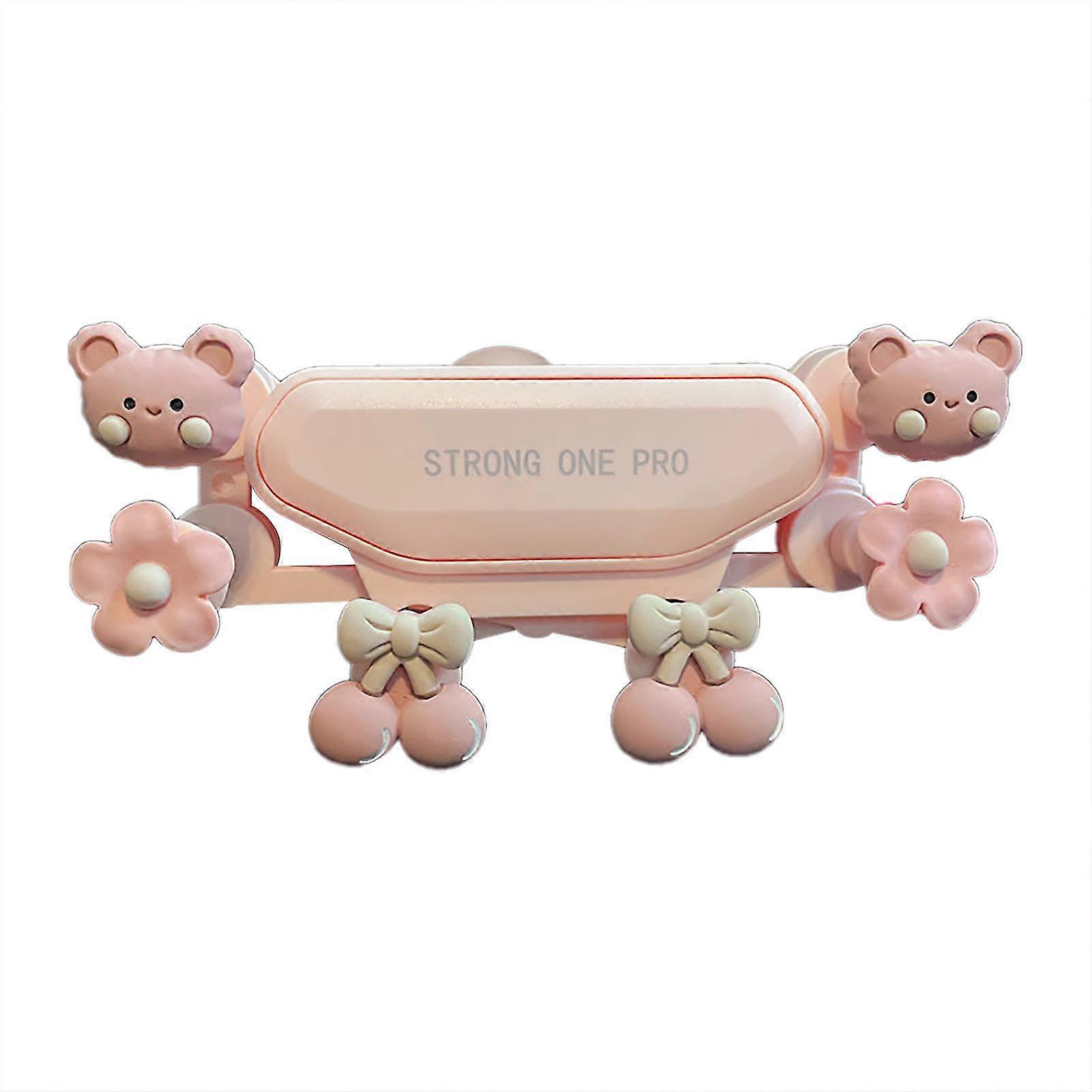 Universal Low-Noise, Shockproof Flexible Phone Mount with Touch for Cars, Fit 4 to 7 iOS, Android Devices with Cases