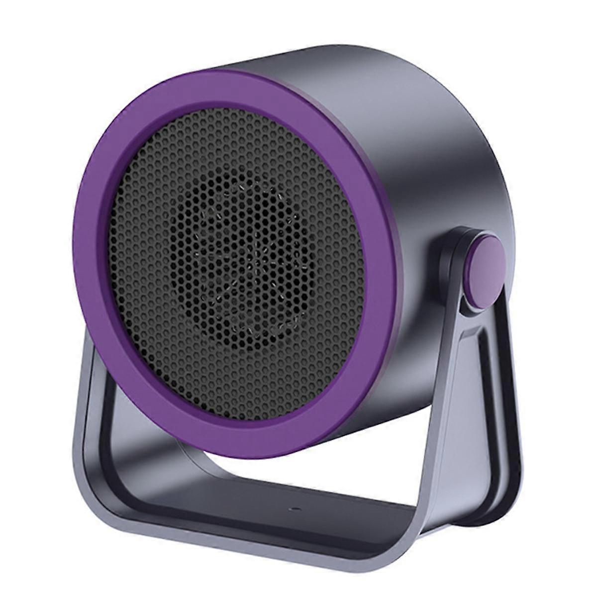 Small Portable Heater Low Noise Heater Desktop Bedroom Office Quick Heating Heater US Plug Gray