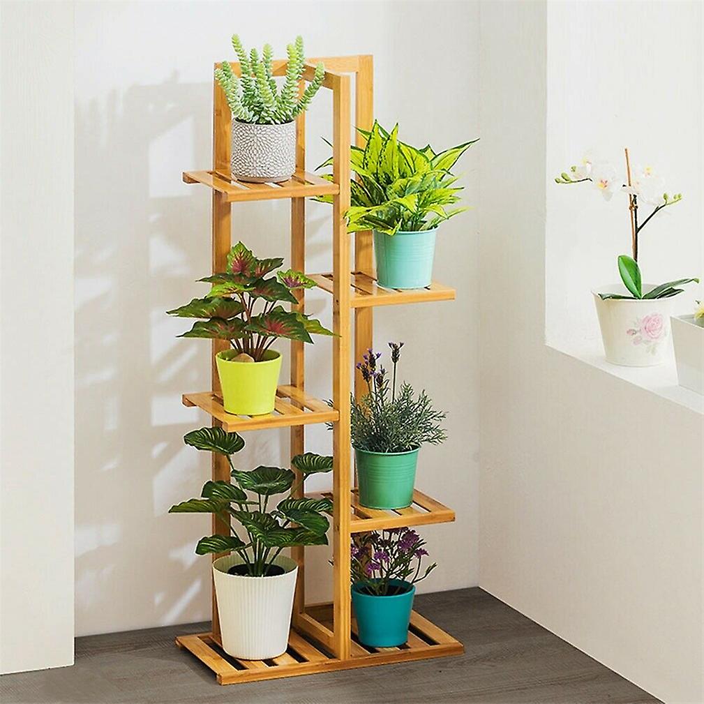 Vertically Bamboo Plant Stand
