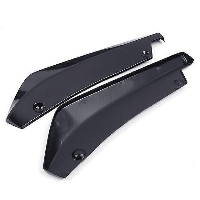 Protector Universal Spoiler 2pcs Car Rear Bumper Lip Angle Splitters Diffuser Bumper Lip Canards Wrap Angle Scratch Protector