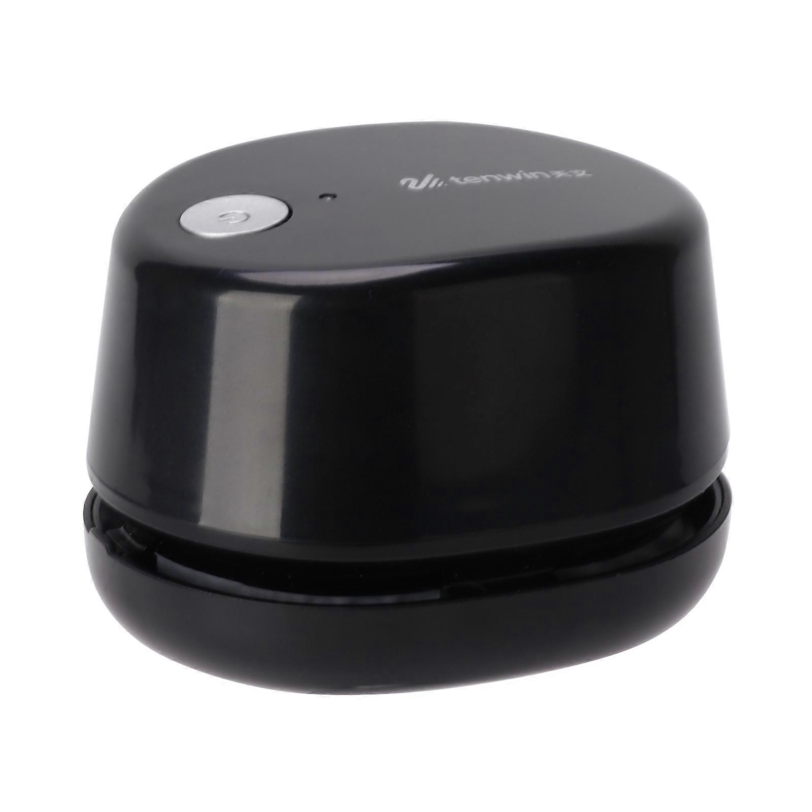 Mini Desktop Vacuum Cleaner Portable Cordless Table Dust Sweeper Energy Saving for Cleaning Dust Crumbs Hairs Scraps for Keyboard Home Office School C