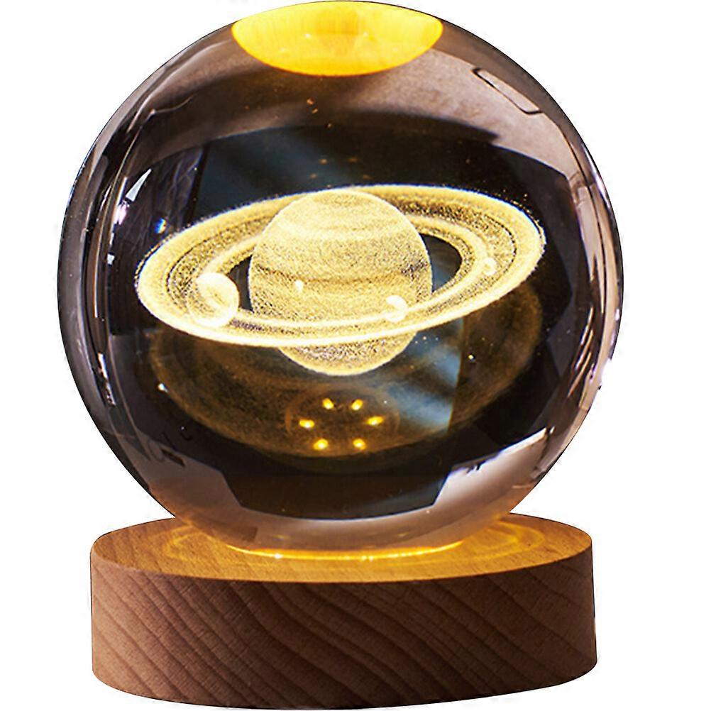 Starry Crystal Ball Projector Atmosphere Light Decorative Lamp Game Room Night Light