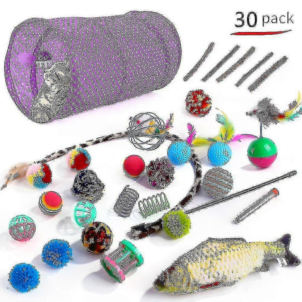 Pet Toy 30 Set-cat Supplies Set