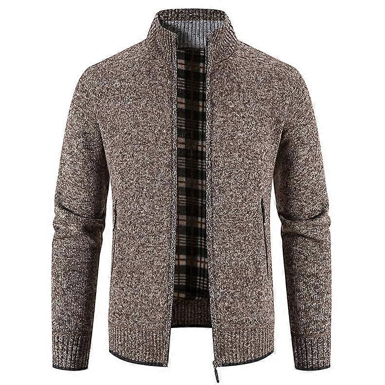 Men's Knitted Cardigans Casual Full Zip Sweaters