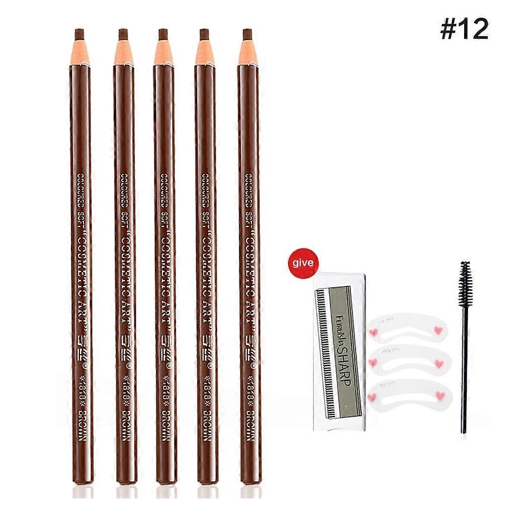 5x MAKEUP Micro-Brow Pencil, Eyebrow Pencil Long-lasting Eyebrow Liners