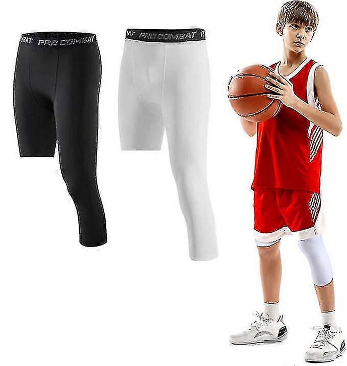 Basketball Tights 3/4 Compression Pants For Men TW