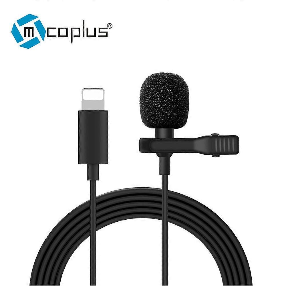 Mcoplus Mini Lightning Microphone For iPhone 7 8 Plus X XS Max 11 Pro XR Condenser Studio Professional Live Streaming Audio