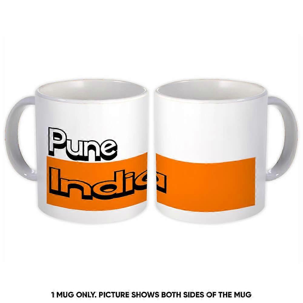 Taza de regalo: Rectángulo de Pune India