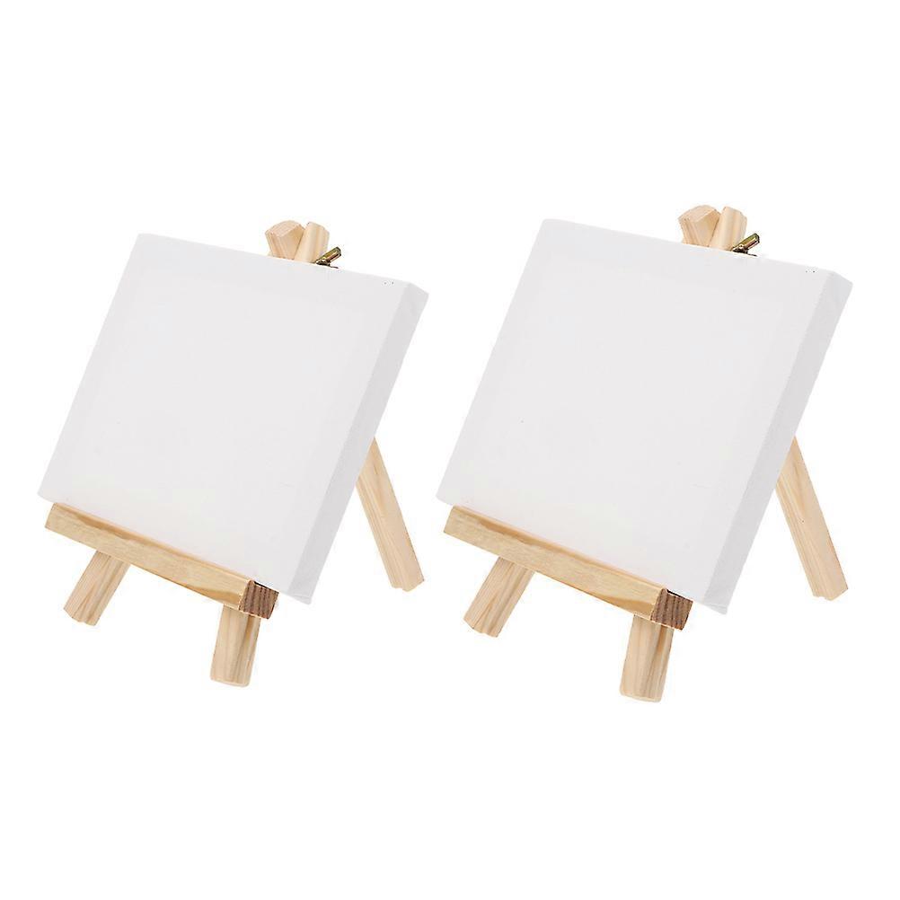 2 مجموعات من الخشب الفنان اللوحة الحامل صور اللوحة بطاقة بريدية حامل الإطار