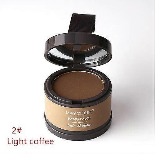 Maycheer Hair Shadow Powder Waterproof Hair Line Edge Control Powder Hair Line Shadow Root Cover Up Makeup Hair Concealer LightCoffee MAYCHEER