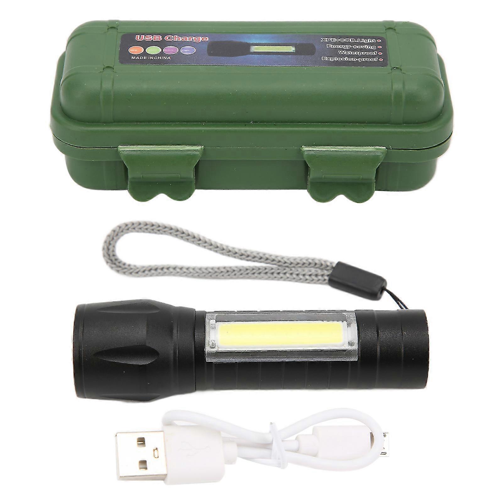 Ultra Bright Mini LED Zoom Work Light - Lightweight, Durable and Stretchable Flashlight