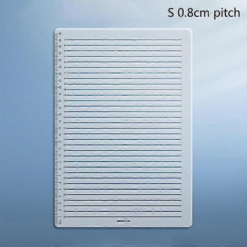 Calligraphy Stencil Straight Line A4 Clear Ruler Writing Tool Geometry Template