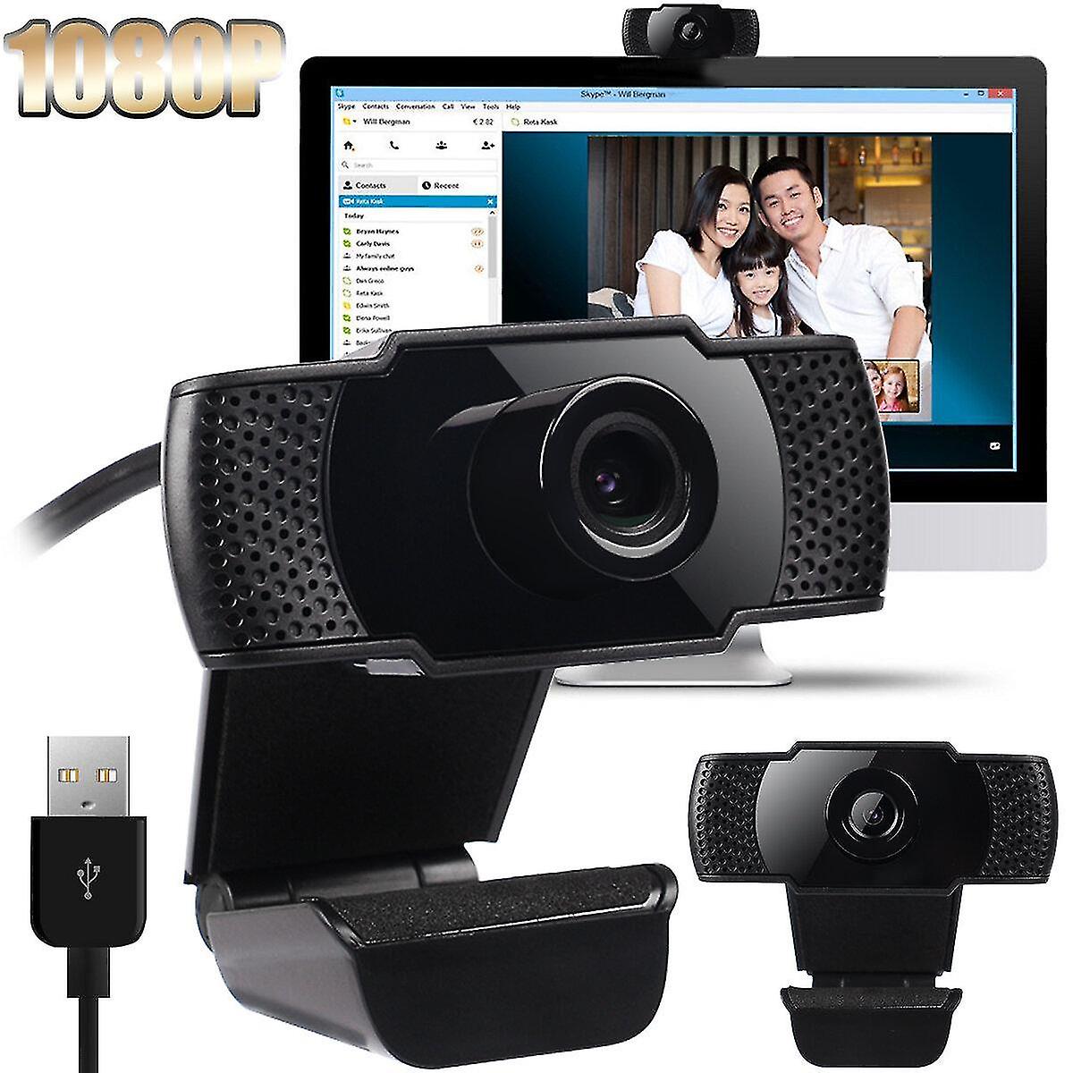 Camera Microphone Computer Webcam Laptop 1080p