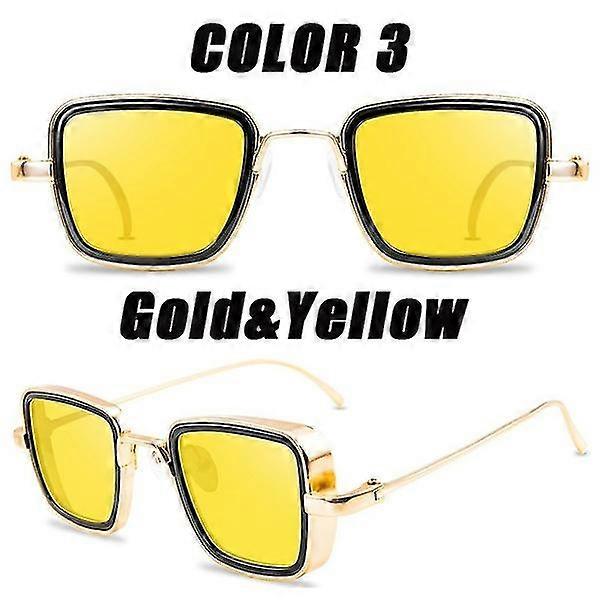 Men's Retro Classic Square Sunglassesc3