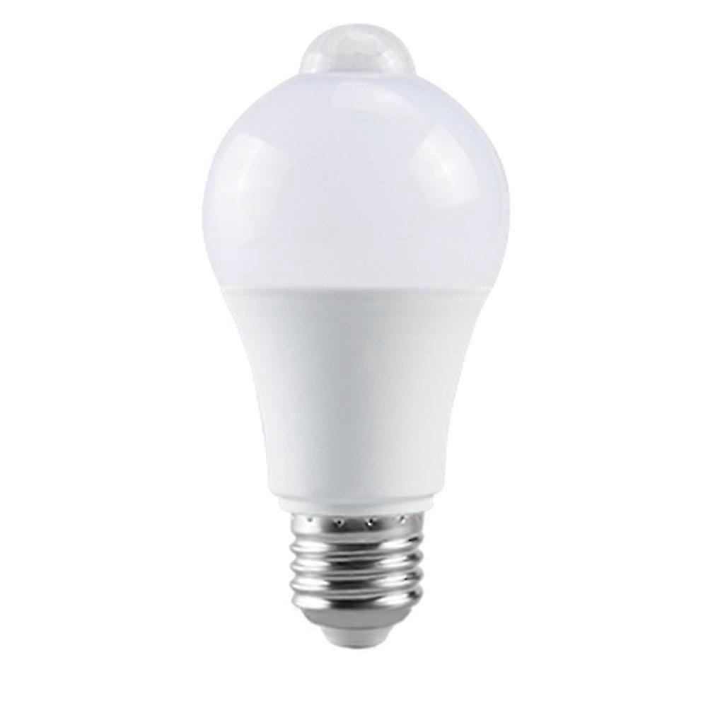 85-265v E27 Pir Motion Sensor Lamp 12w Bulb With Motion Sensor Infrared Motion Detector Security Li