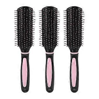 Haarbürste Kopfhautmassage Statisch Freie Entwirrung Abgerundeter Kamm Zähne Styling Haarkamm für Männer Frauen