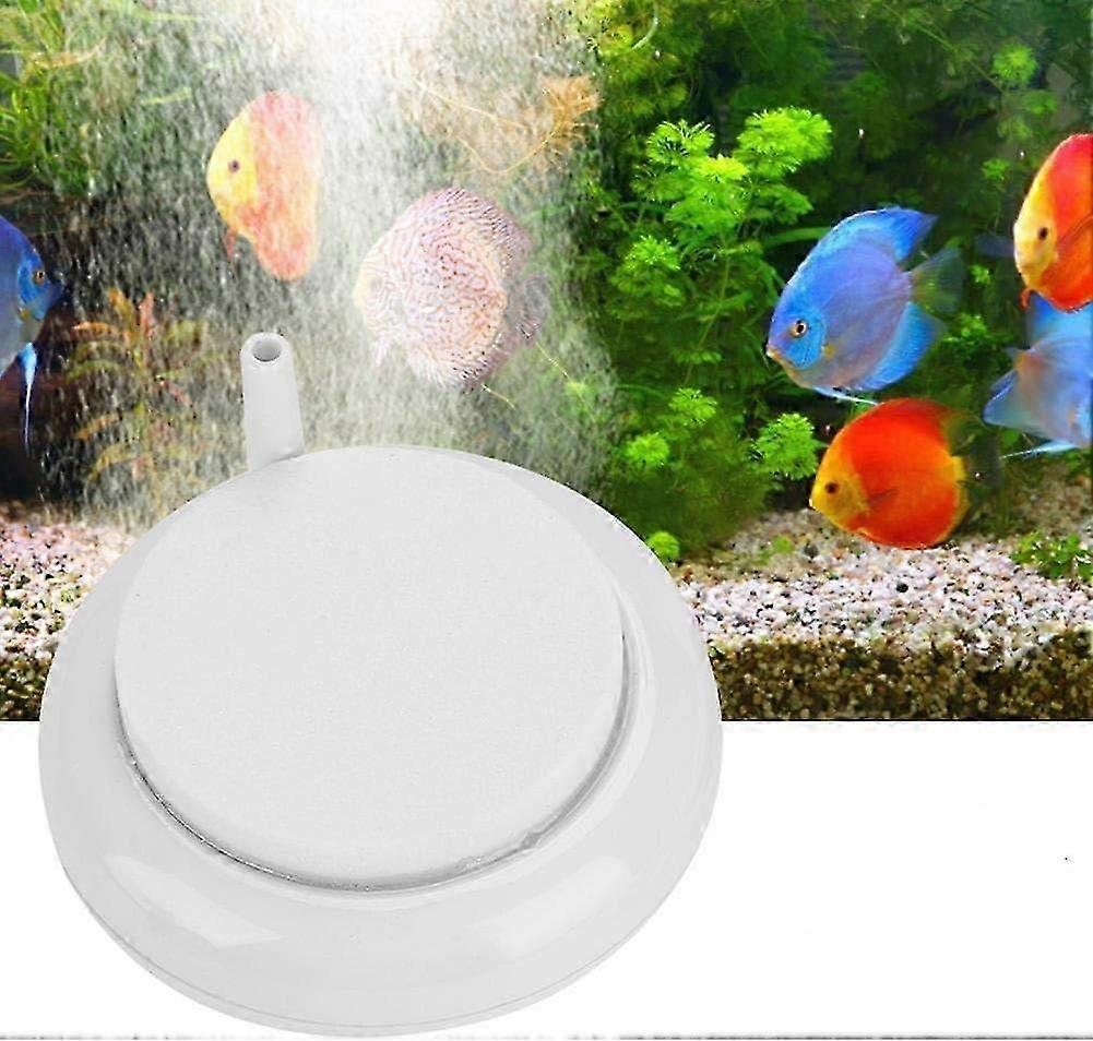 Aquarium Nano Stone Durable Air Stone Bubble Disc Nano Scale Round Diffuser Oxygen Tank Bubblerfor Aquarium Fish Tank Ponds