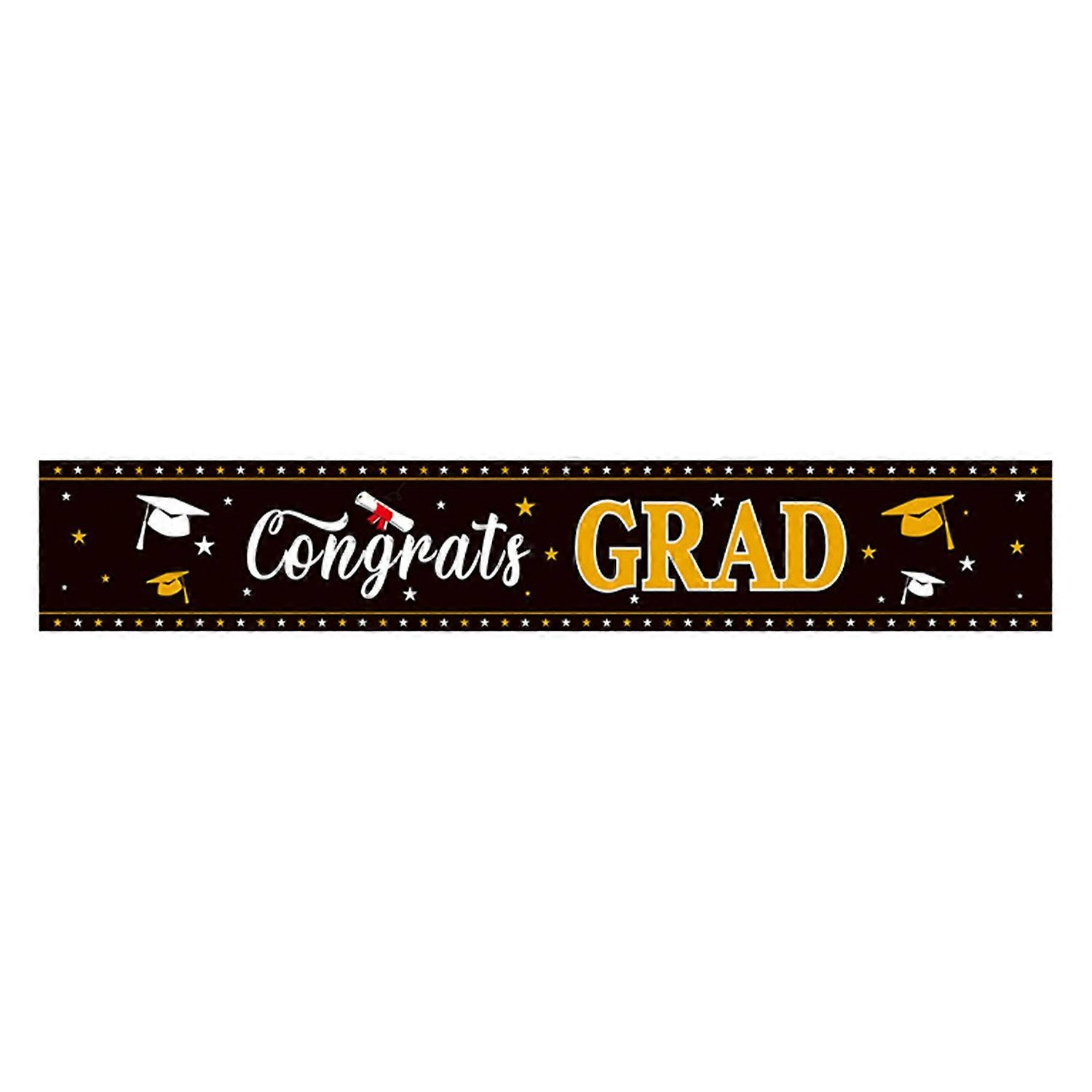 Large Class of 2024 Graduation Banner Congrats Grad Backdrop Graduation Yard Sign Graduation Party
