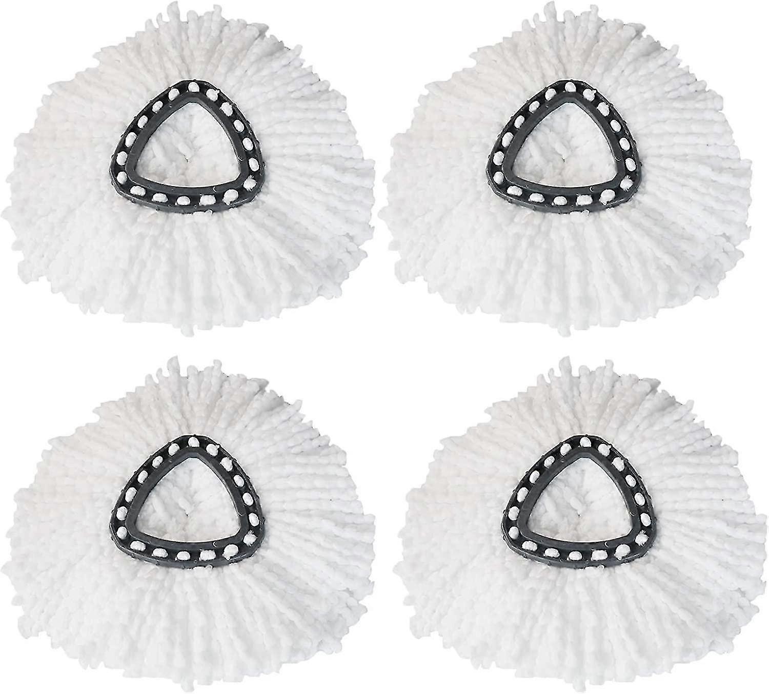 4Pack Mop Replace Head Spinning Mop Refill Head