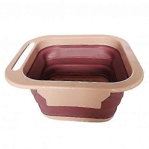 Foldable Water Container Home Spa Foot Bath Soaking Tub With Massaging Roller