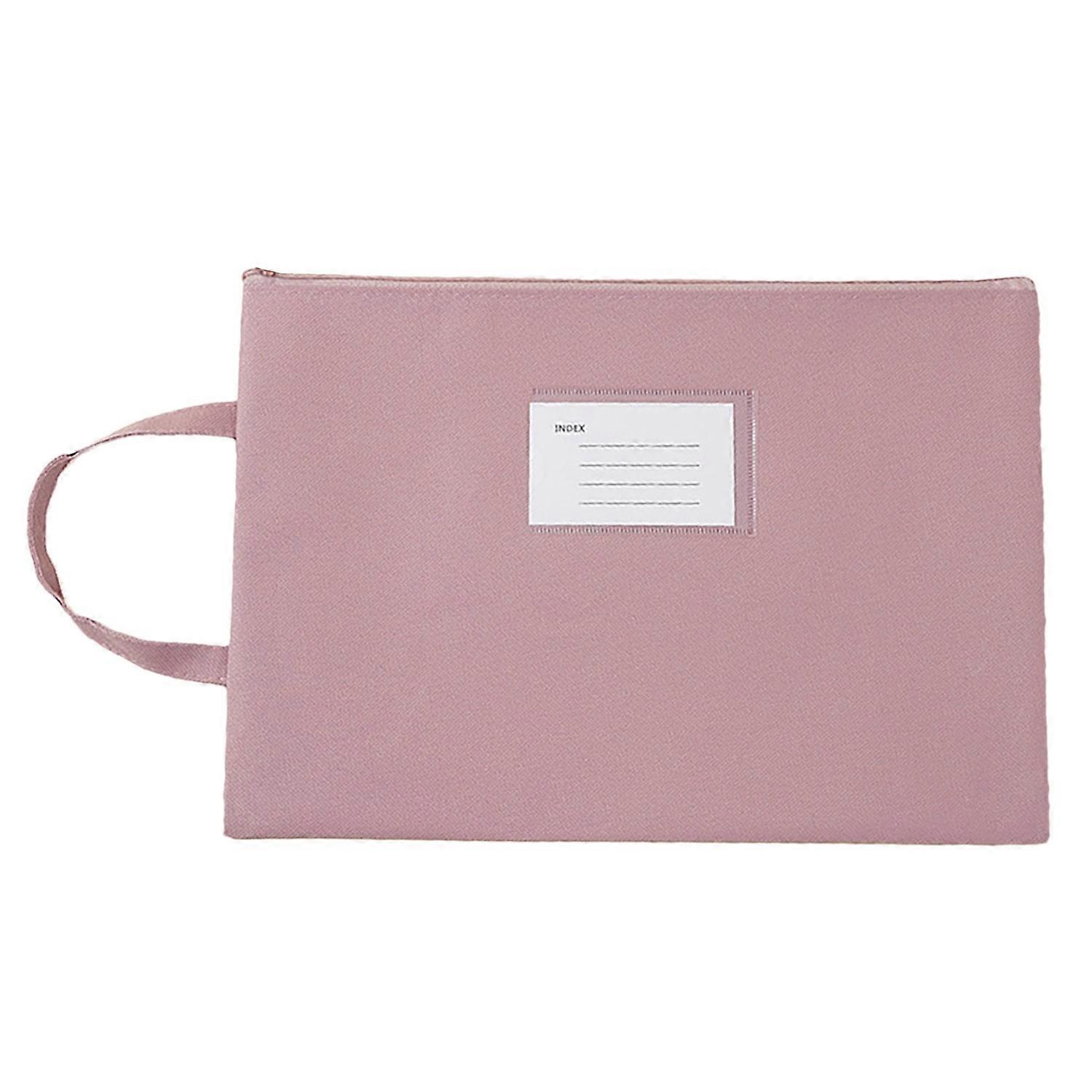 Portable File Holder with Lanyard Zipper Closure Waterproof Multipurpose Work File Holder Document