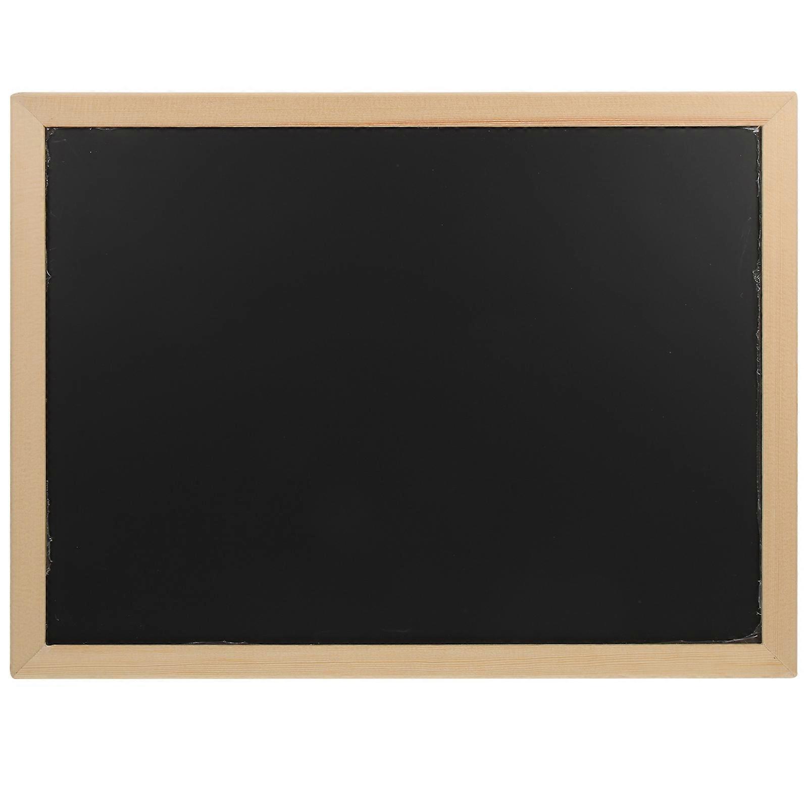 1 Set of Table Number Chalkboard Message Board Wooden Bulletin Board Rustic Chalkboard (Non magnetic product)