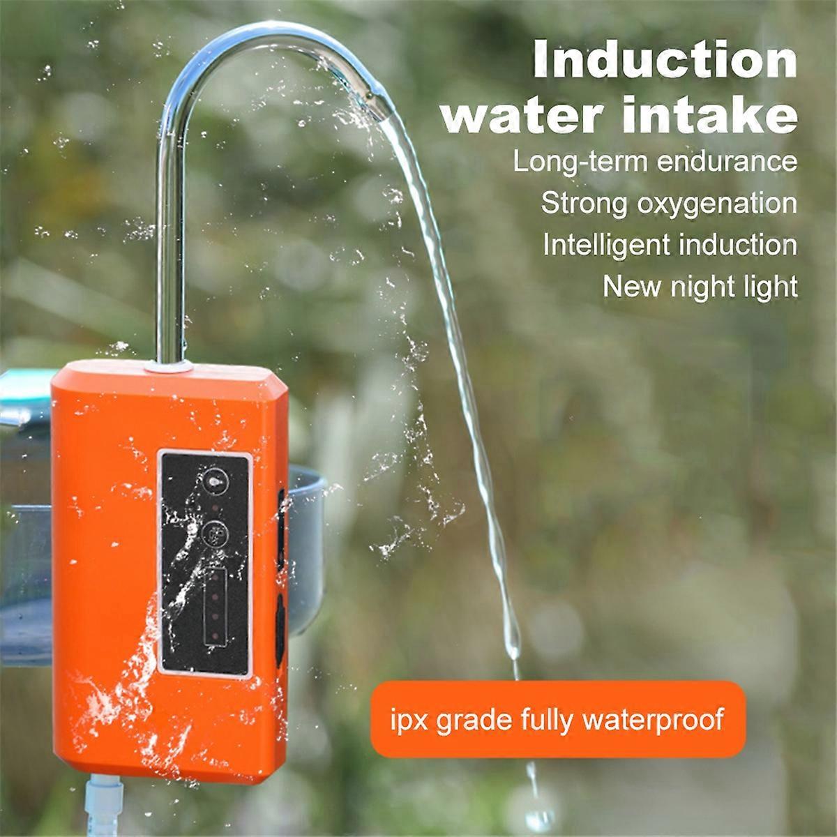 Multifunctional Fishing Oxygen Pump with Intelligent Sensor, Water Dispenser & Aerator for Enhanced