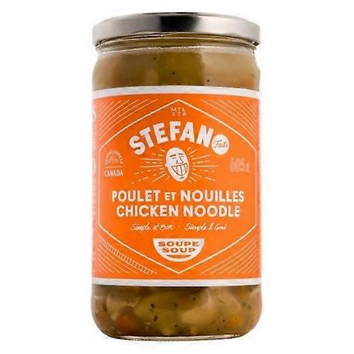 Stefano Faita Chicken Noodle, 605 Ml (Case Of 12)