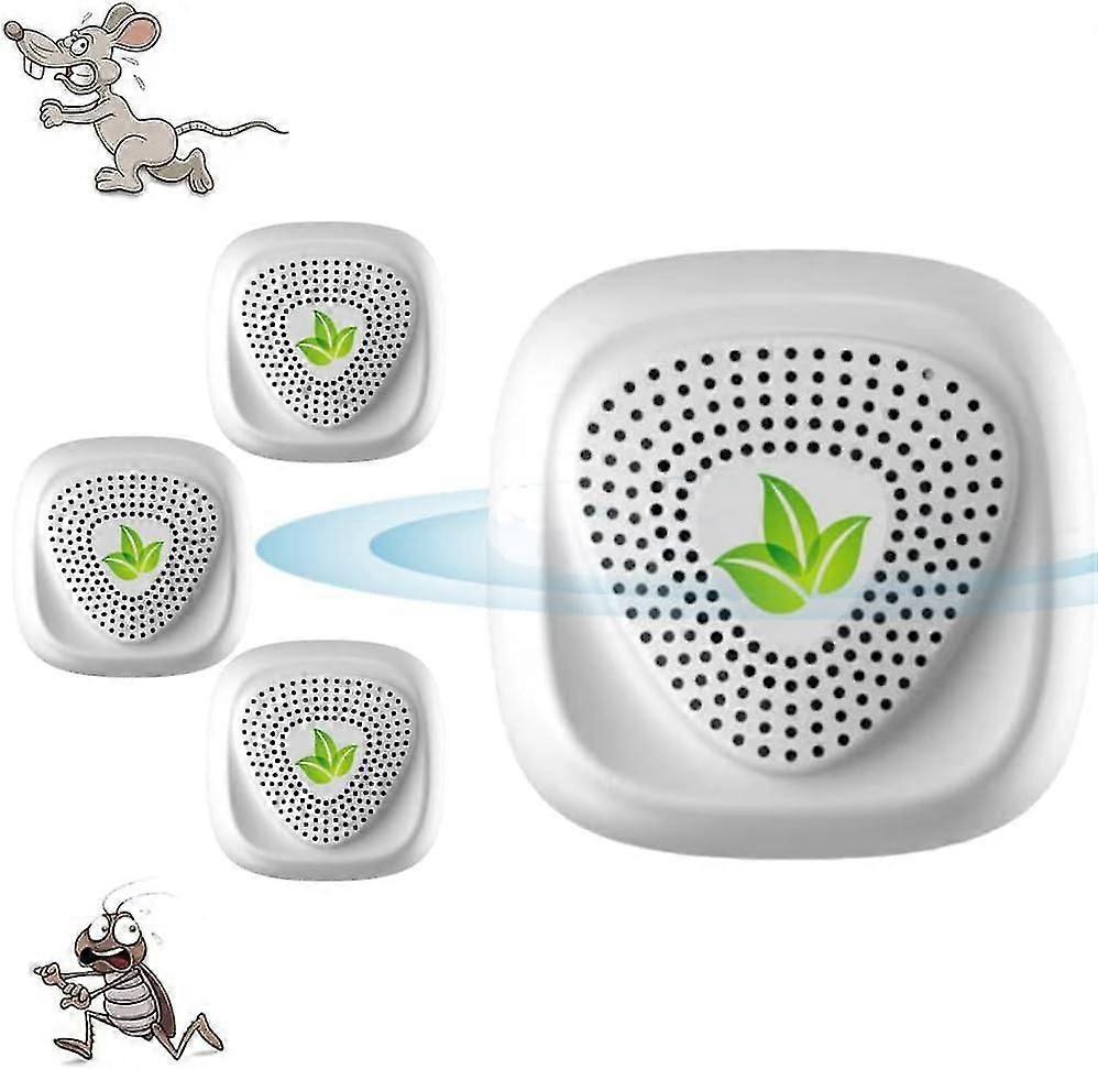 Ultrasonic Repellent,4pcs New Electronic Insect Repellent For Attic Garage
