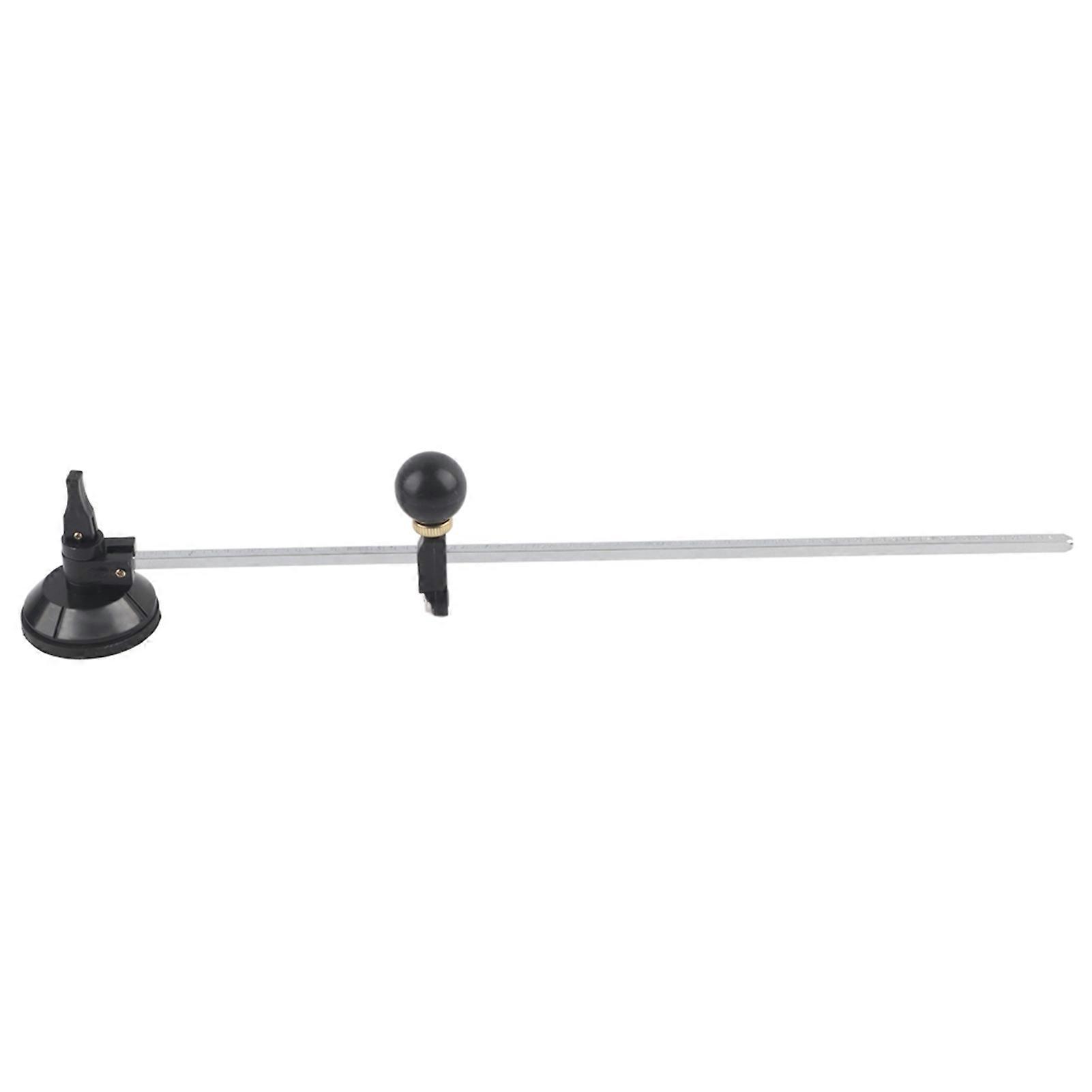 Glass Cutter 6 Wheel Compasses: Circular Cutting Tool with Suction Cup (#3)