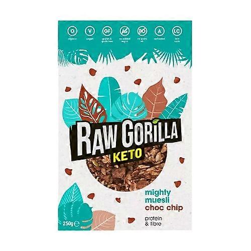 Keto muesli with chocolate chips 250 g (Chocolate)