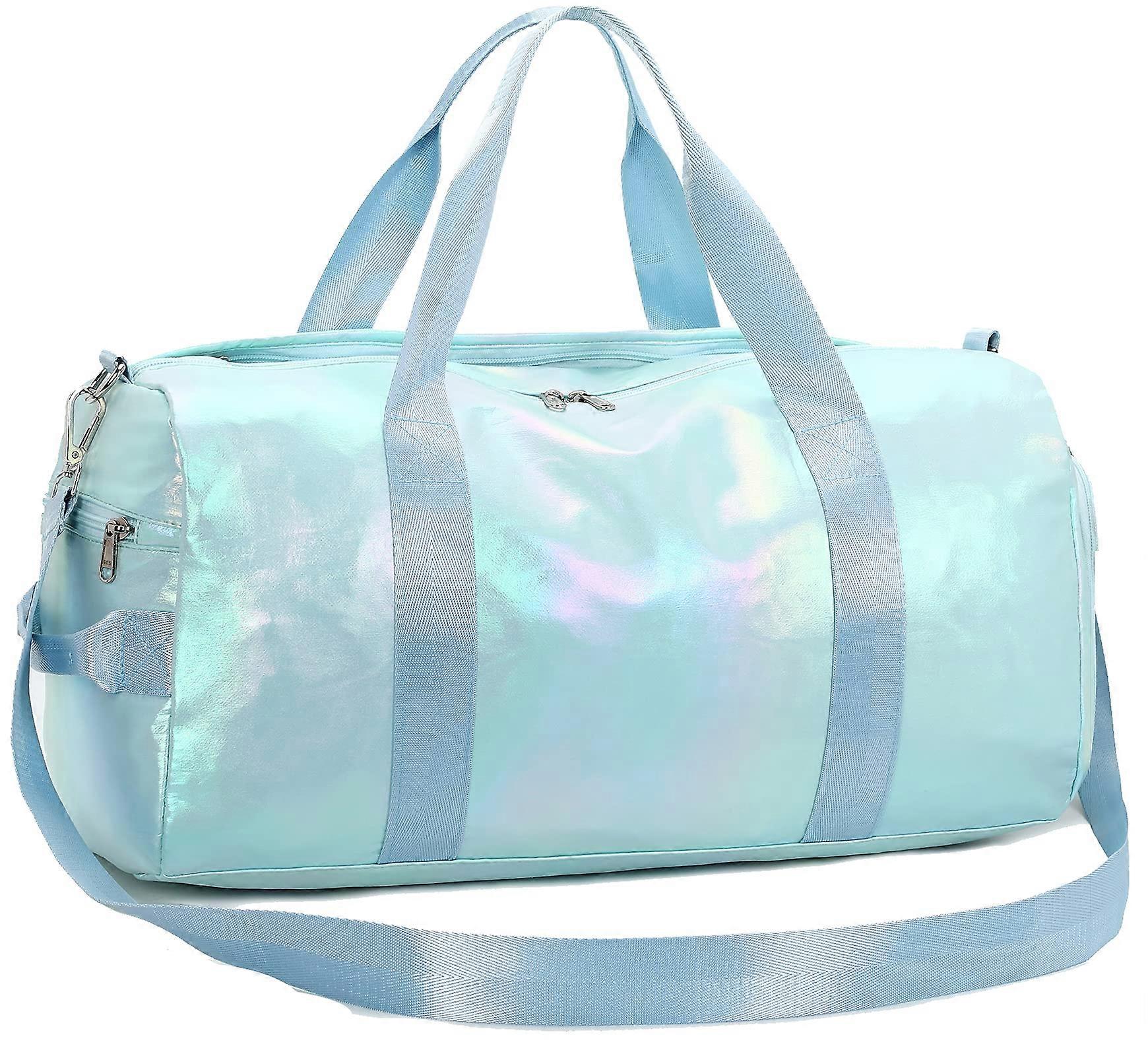 Foldable duffle bag for gym and sports activities