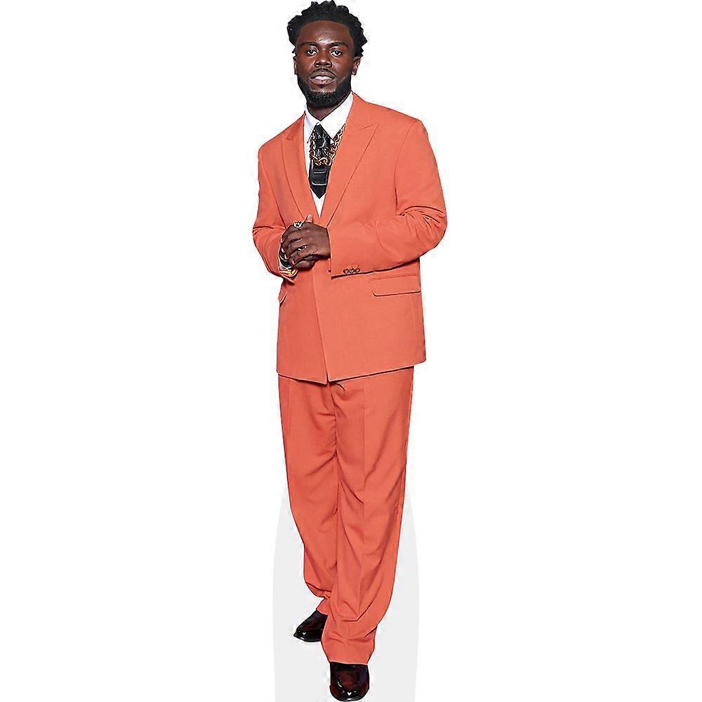 Jeremiah Asiamah (Orange Suit) Cardboard Cutout (lifesize OR mini size). Standee. Stand Up.