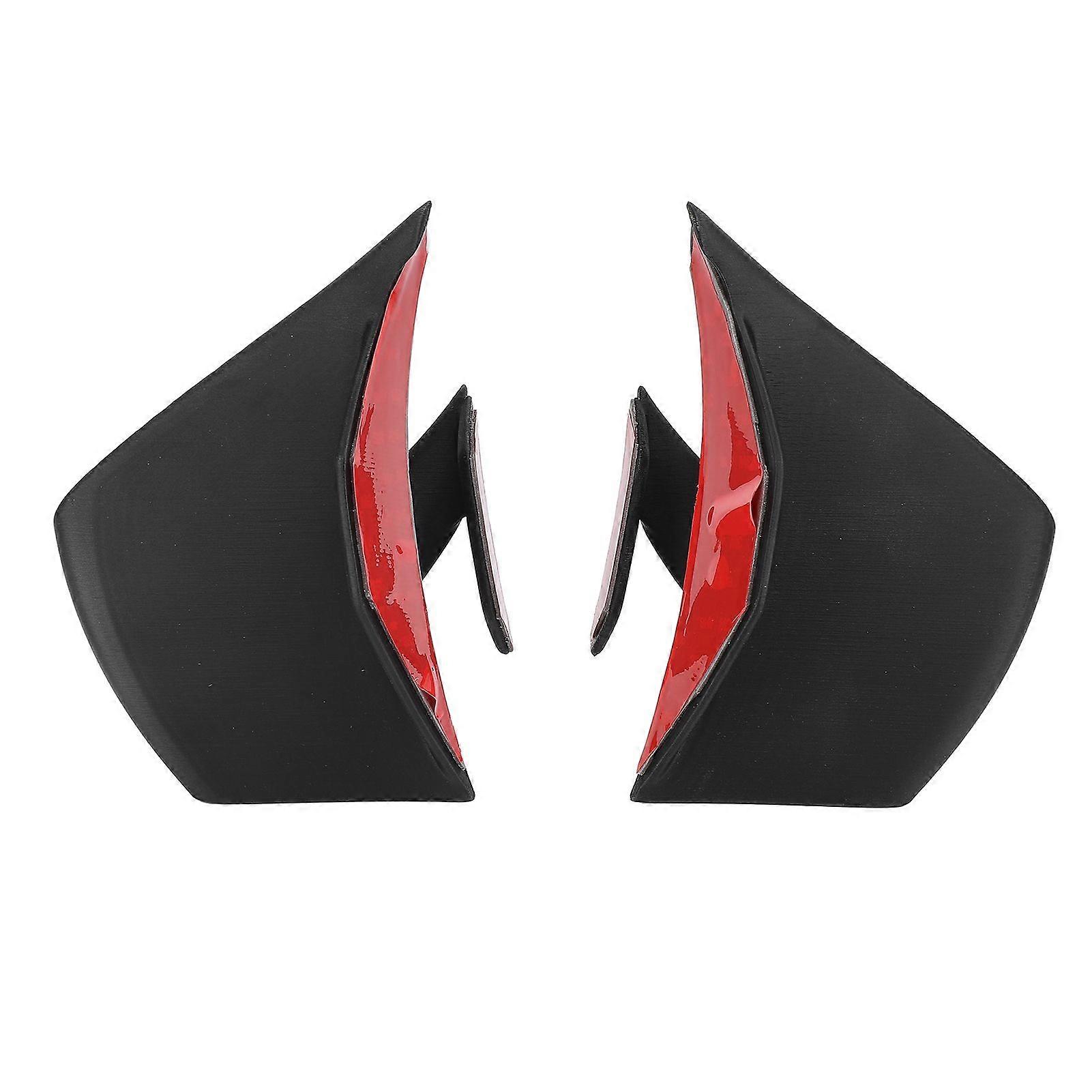 1 Pair Motorcycle Winglet Fairing Reduce Vibration Enhanced Aerodynamics Matte Black Replacement for Suzuki R1000R R1000 2017 to 2023 MK5963