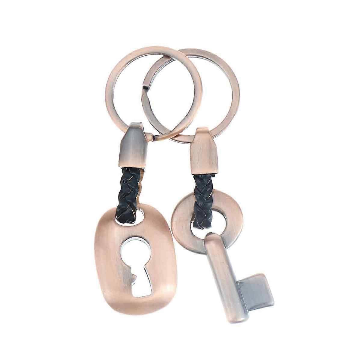 Couple Keyring Keychain Gift Set of 2 Pieces