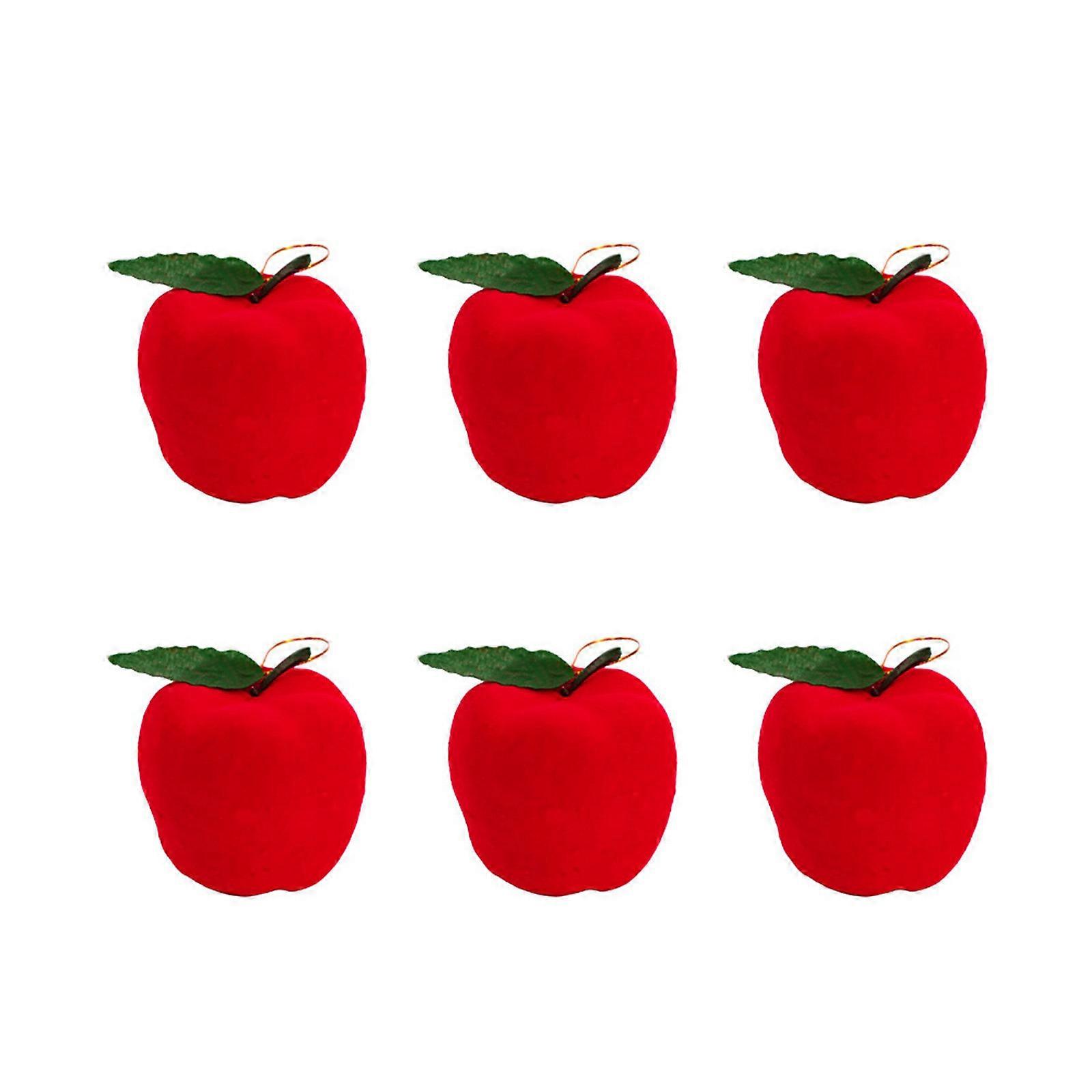 Lightweight Decorative Ornament Red1 Fruit Pendant for Christmas Tree for Adding Charm to Your Holiday Decoration