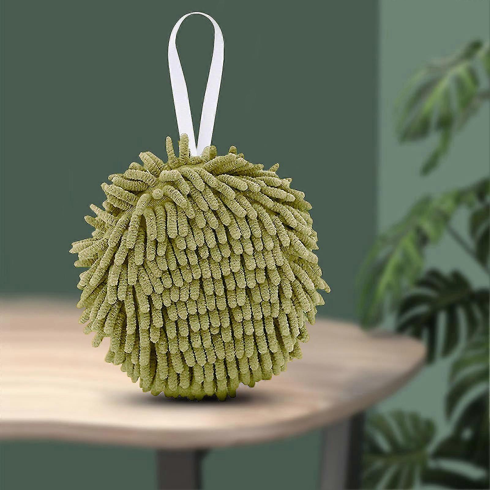 Multipurpose Hanging Hand Towel for Household - Green