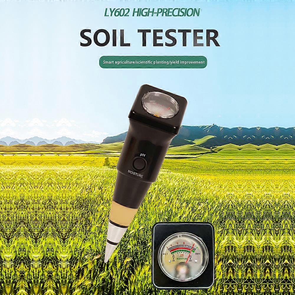 High Accurancy Soil PH Tester Soil Moisture/PH Testers Garden Planting Soil Detector Soil PH Test Tool Handheld Soil Detect Device