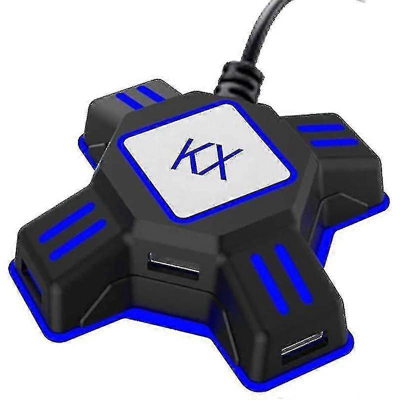 Υποστηρίζει NS / PS5 / PS4 / PS3 / X σειρά, πληκτρολόγιο & ποντίκι προσαρμογέα-καλό