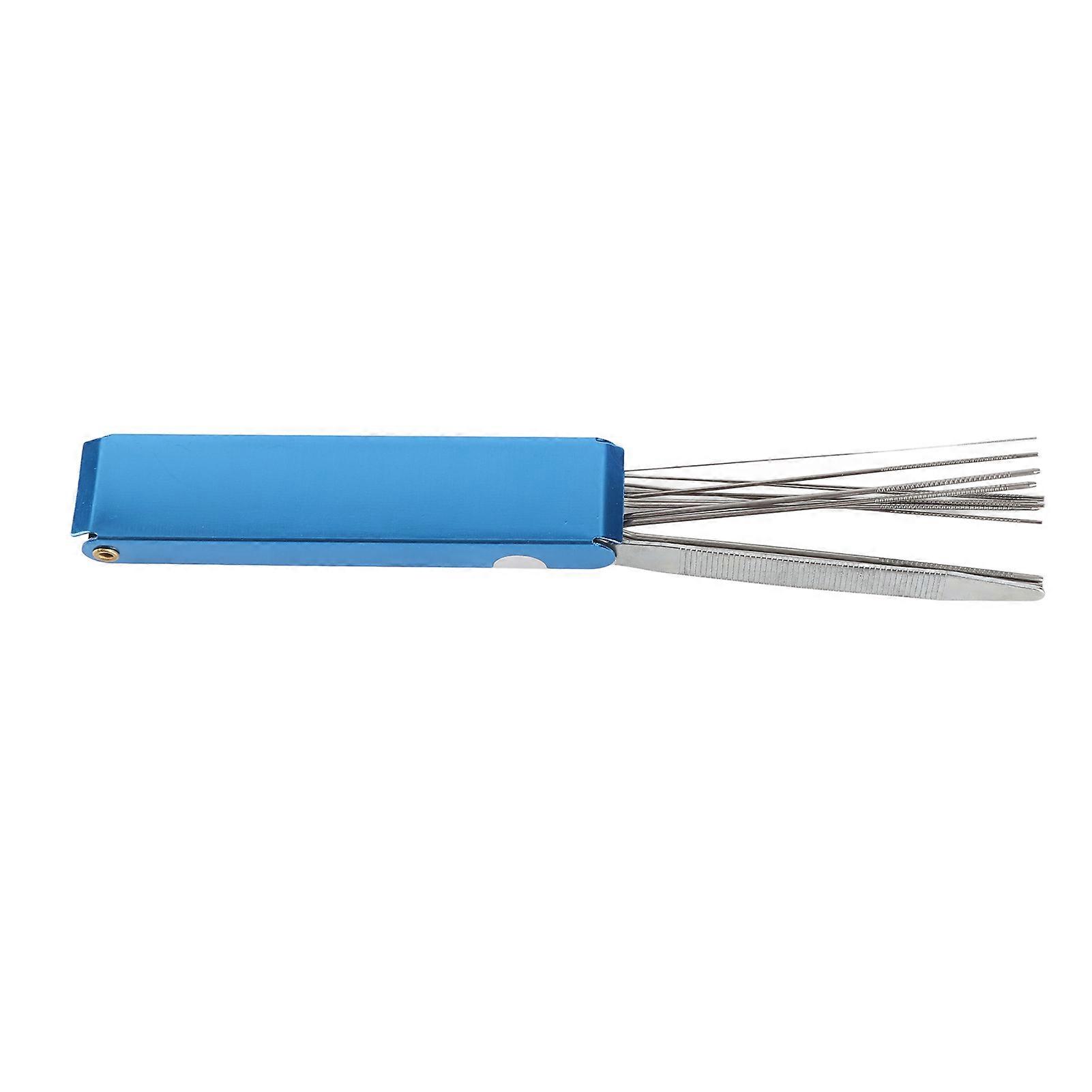 Nozzle Cleaning Needle 12 in 1 Small Volume Portable Long Service Life Engine Cleaner for Cleanliness