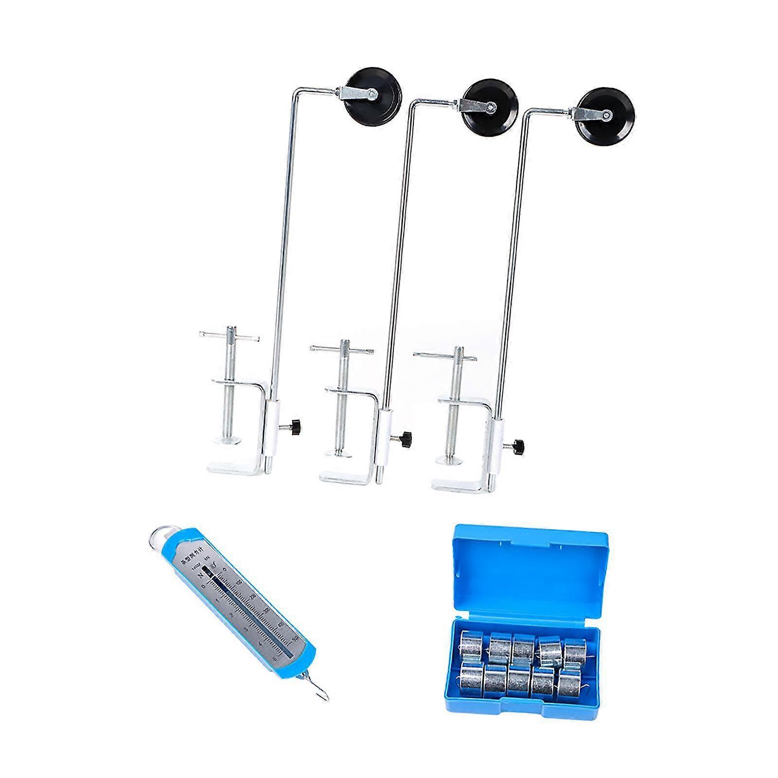 Support Rod Fixed Pulley Physics Experiments Set Pulleys Block Set Mechanics