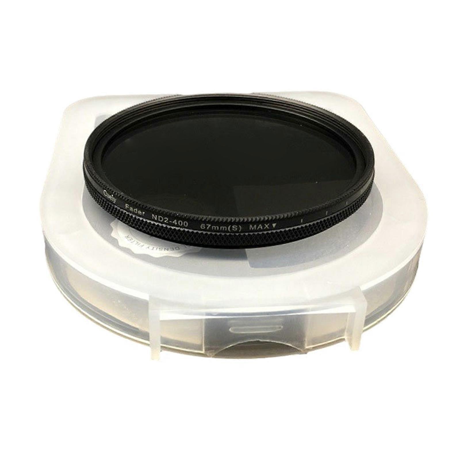 Adjustable Neutral Density Filter with 8 Layers Coating ND Filter Variable Filter 40/43/46/49/52/55/58/62/66/72/77/82mm