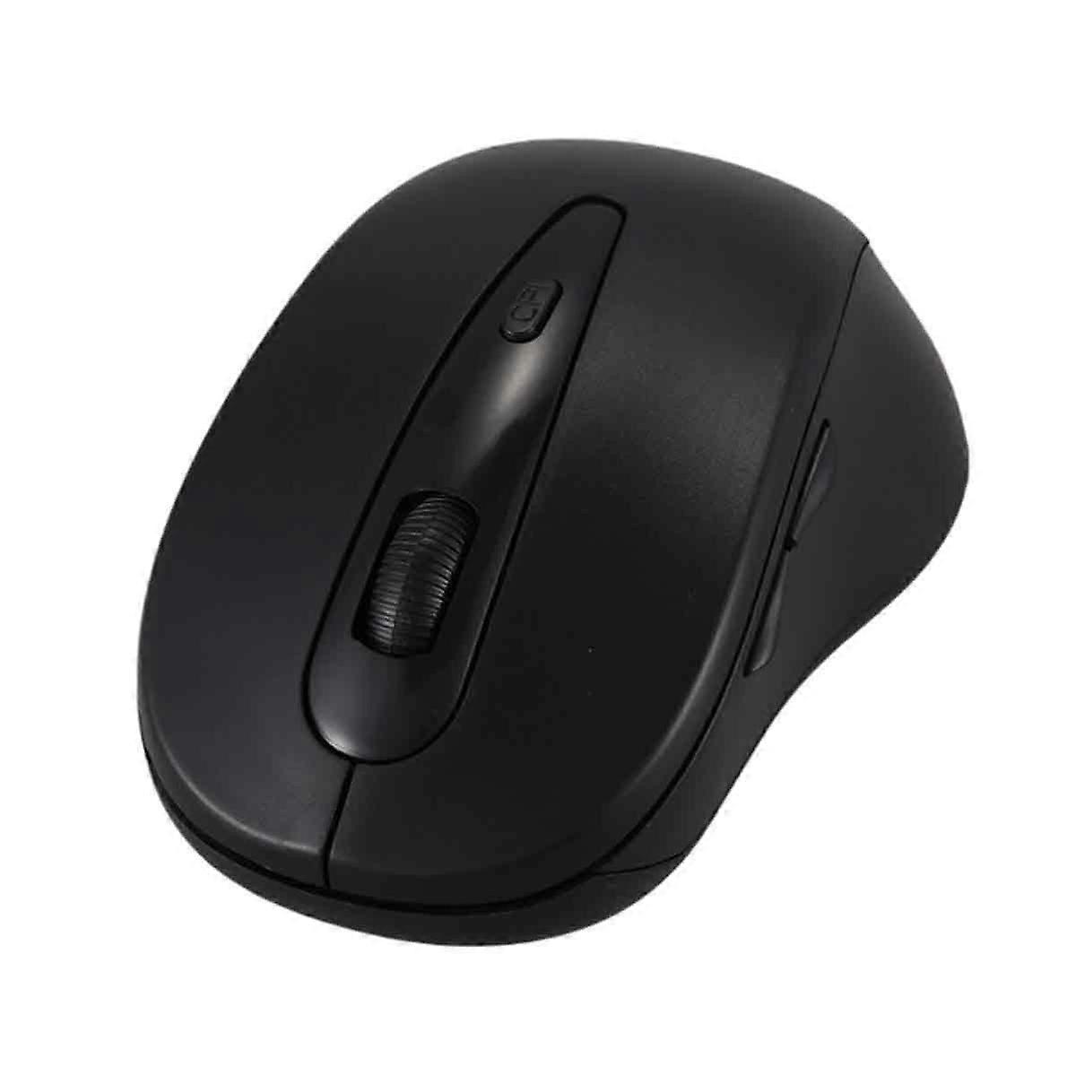 Versatile Wireless Mouse with Ergonomic Vertical Design, Supports 2 Devices Simultaneously, Quiet Clicks Ideal For Shared Spaces, Medium Hand Size,