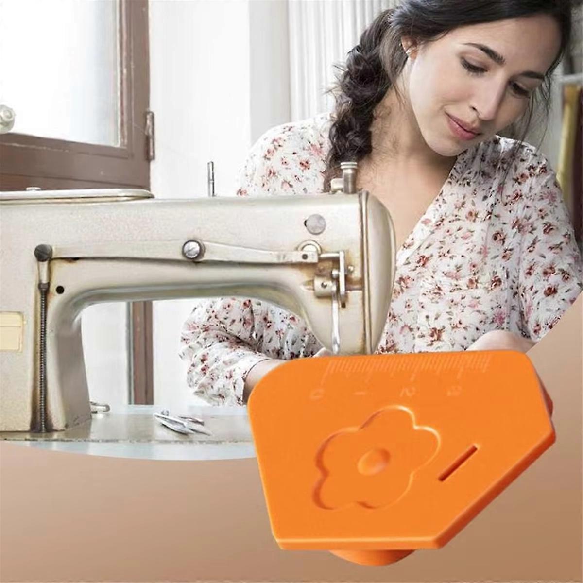 5pcs Multifucntional Magnetic Seam Guide Edge Polygonal Anti-Curling Plastic Positioner for Sewing M