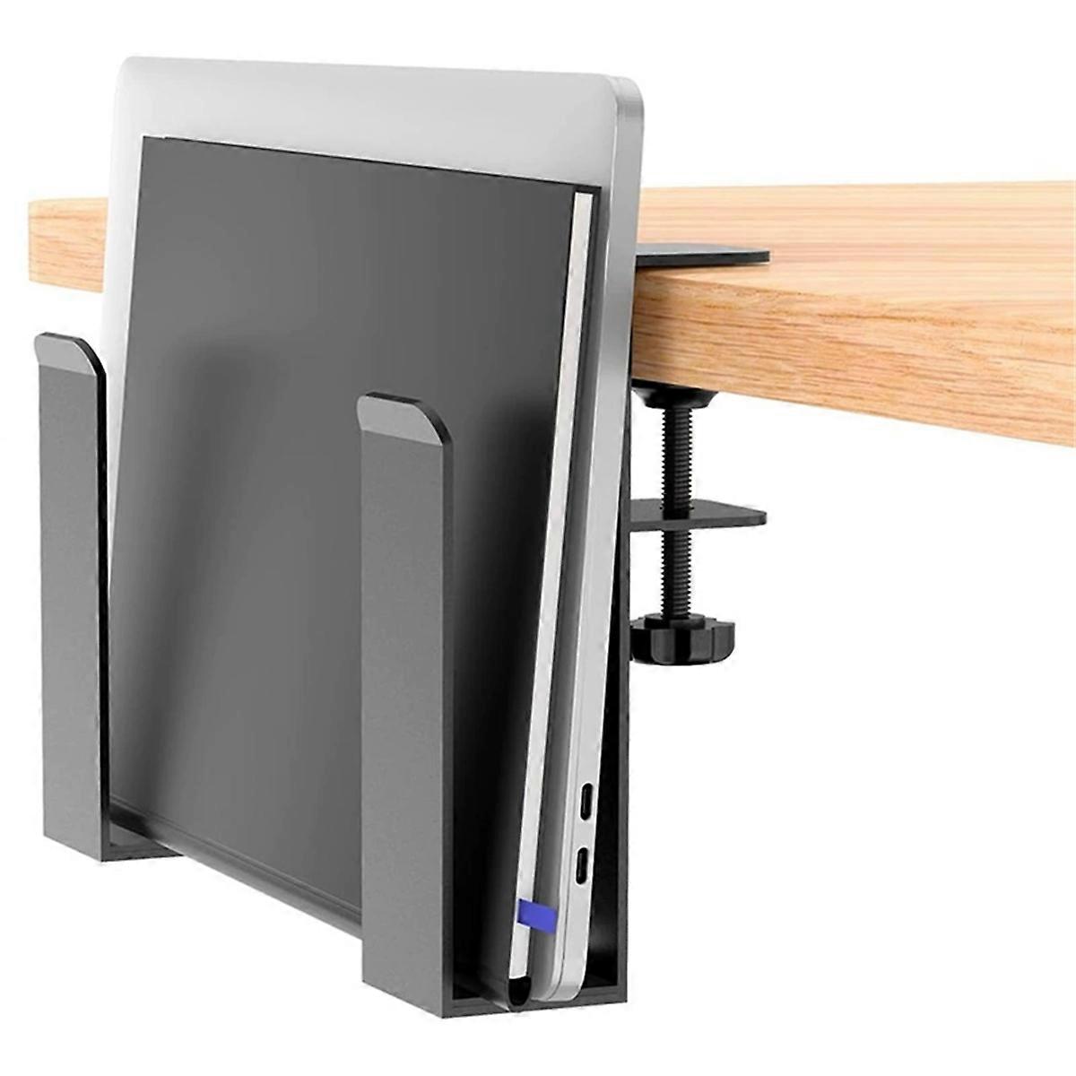 Desk Side Laptop Holder, Adjustable Desk Side Laptop Stand