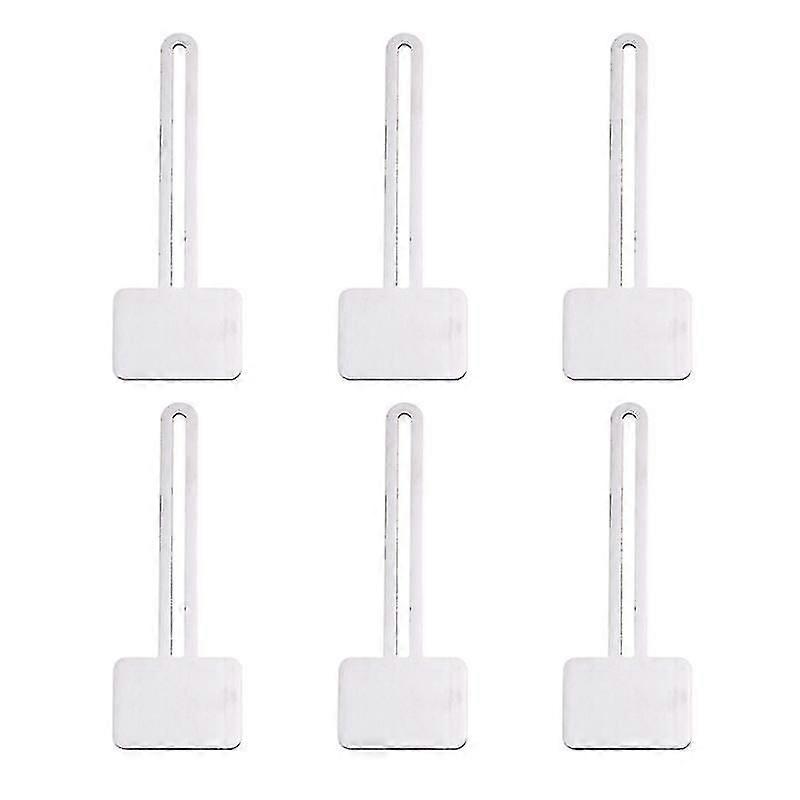6pcs Stainless Steel Toothpaste Squeezer